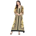 thumbnail image 2 of Caftans Longs pour Femmes Grande Taille Robe Caftan Robe de Soirée Fête Été Plage Robe d'Été Manches Kimono Longues Robes Décontractées en Ligne, 2 of 7