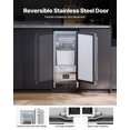 thumbnail image 3 of VEVOR Undercounter Built-in Ice Maker Machine 50 Lbs/Day Reversible Door Outdoor Use, 3 of 9