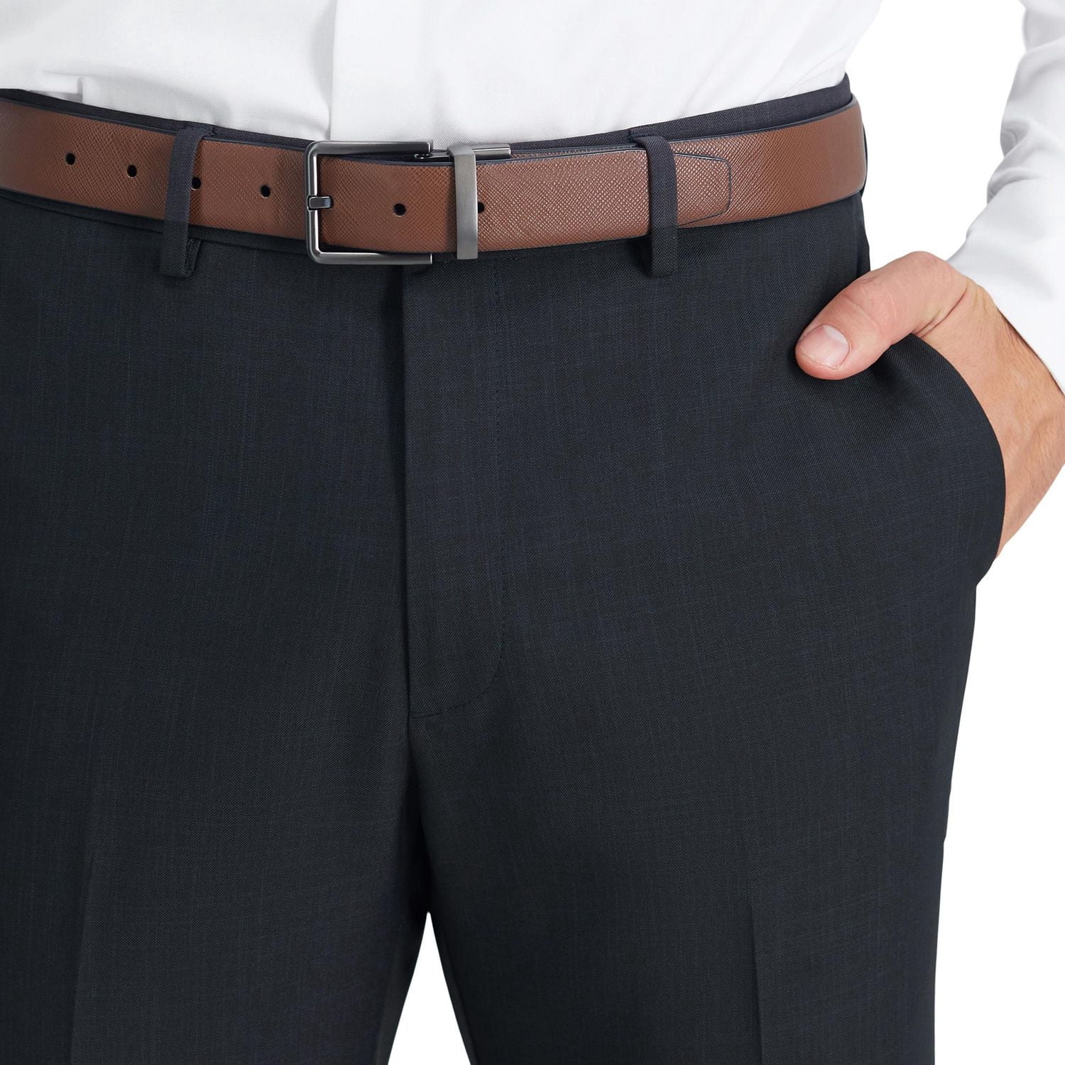 Pantalon habillé confortable Flex CintréMC de Haggar® pour hommes