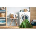 thumbnail image 2 of Ahgly Company Machine Washable Indoor Rectangle Transitional Dark Forest Green Area Rugs, 6' x 9', 2 of 7