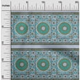 thumbnail image 1 of oneOone Cotton Flex Fabric Leaves & Floral Block Decor Fabric Printed BTY 40 Inch Wide, 1 of 4