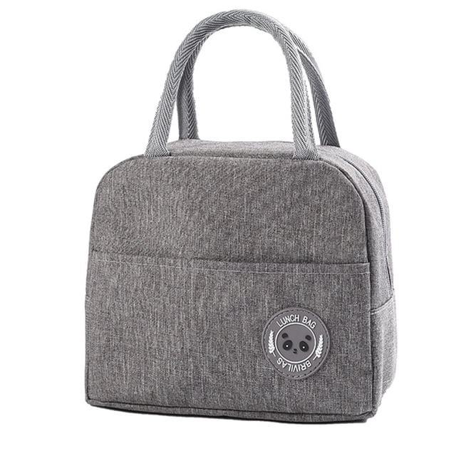 Yeacher Sac Isotherme Portable 6 L Sac Fourre-Tout pour Lunch Sac à Main Refroidisseur Thermique Réutilisable Imperméable Grande Capacité