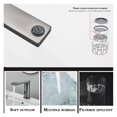 thumbnail image 3 of Gun Grey Smart Sensor Basin Faucet, Hot Cold Water Mixer Tap Automatic Touch Faucet For Bathroom Basin Deck Mounted ,Versatile Features, 3 of 7