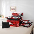 thumbnail image 5 of Ensemble de couette Dahlia Aztec, ensemble de literie florale de 7 pièces, jumeau, 5 of 5