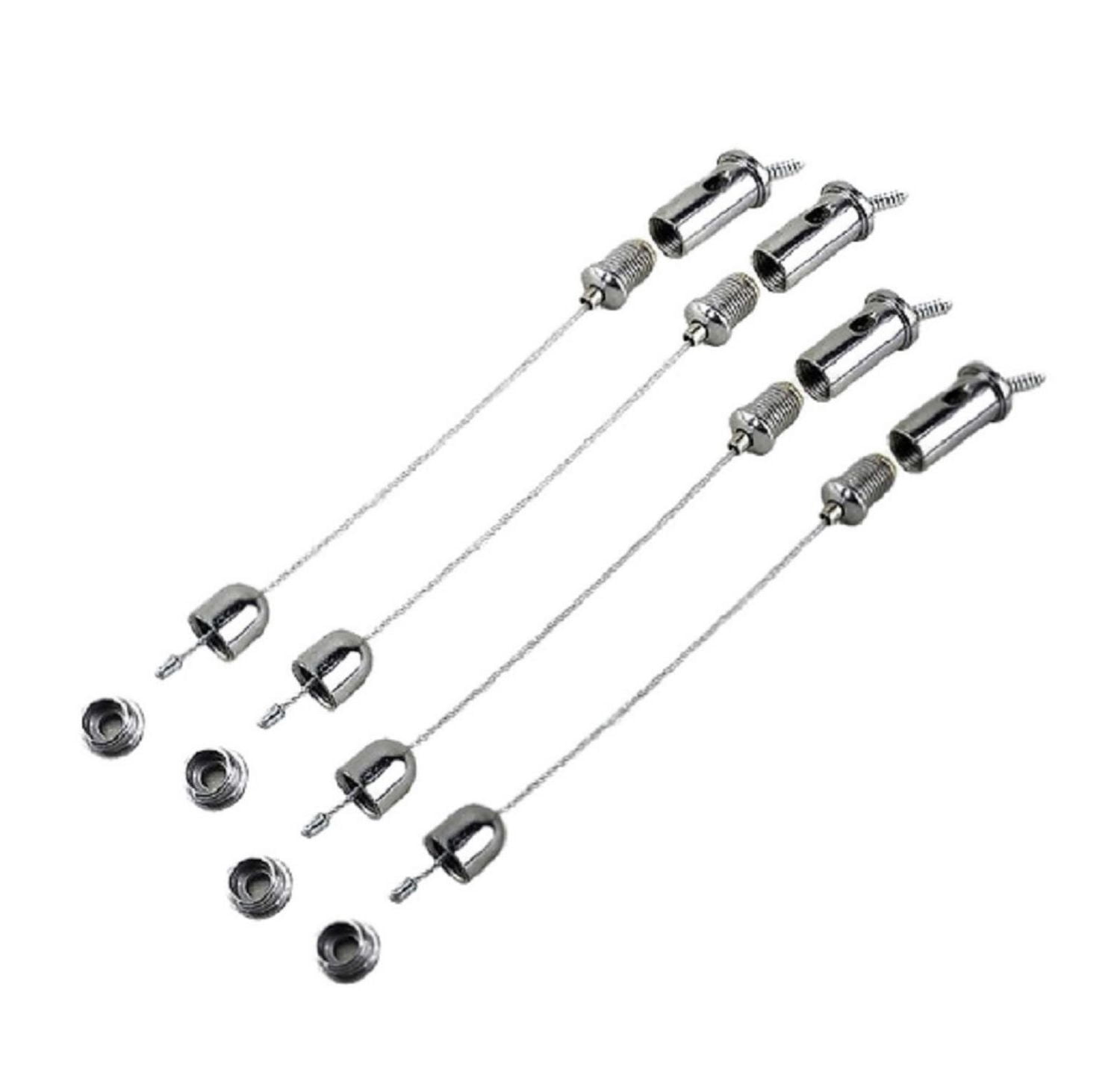 Wexstar Hang Kit d'installation au plafond pour panneau chauffant infrarouge sans cadre. Il laisse tomber le panneau jusqu'à 40 pouces du plafond.