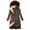 Coffee, variant on LOVZFMLL Winter Jackets for Women Fashion Woman Lengthened And Thickened Medium Hooded Length Down Coat Jacket