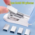 thumbnail image 4 of Bdday Mini Mini Staplers For Students Using Labor-saving Binding Machines To Deliver 26/6 Staples, 4 of 6