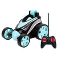 thumbnail image 2 of Blue Luminous Remote Control Dump Truck Stunt Car Toy Rolling Stunt Double-Sided Car, 2 of 6
