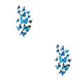 thumbnail image 3 of serony 12Pcs 3D DIY Wall Stickers PVC Kid Room Decal Home Decoration Decor blue 2Set, 3 of 6