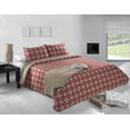 thumbnail image 2 of Gouchee Home Komet Coral 2-Piece Twin Duvet Cover Set – Cotton Percale & OEKO-TEX Certified – Includes Duvet Cover & Pillow Shams, 2 of 2