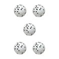 thumbnail image 3 of Ruiboury Dog Rugby Toy With Irregular Bounce And ETPU For Interactive Play With Good Wear Resistance White Black 7cm 5Set, 3 of 6