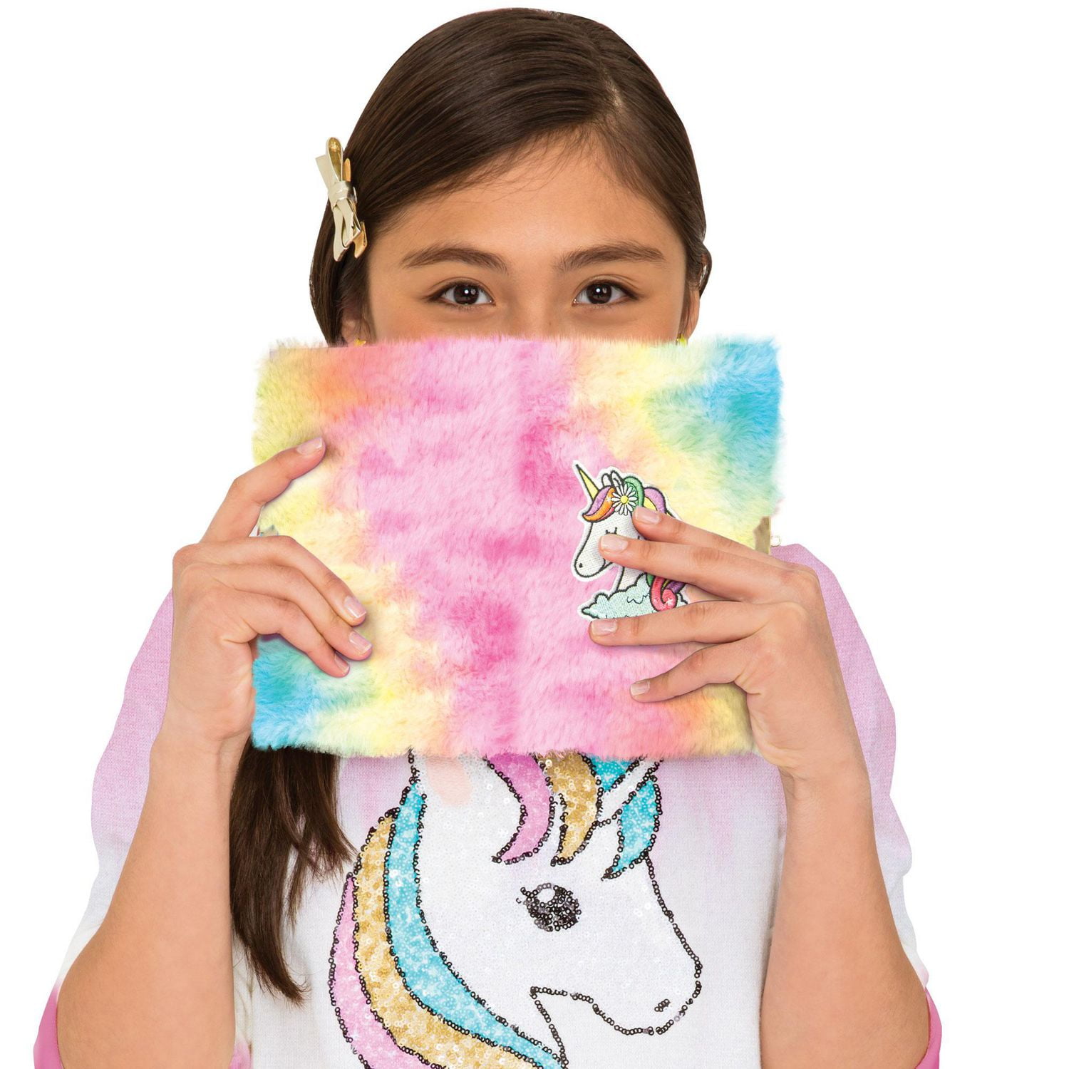 Just My Style® Journal pelucheux tie-dye