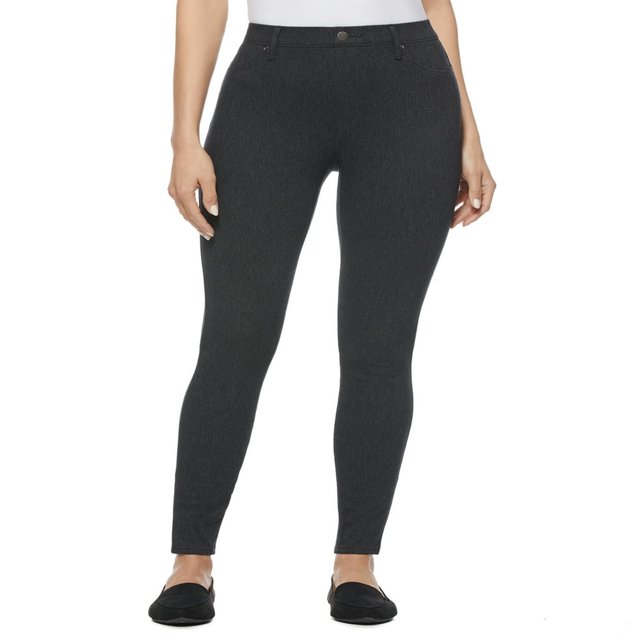 CHUANK Jeggings Taille Haute pour Femmes Entrejambe 29” Tailles TP-TTTG
