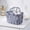 Blue#14067, variant on Plastic Handheld Bath Basket, 28x19cm Storage Basket for Bathroom Washing