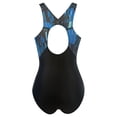thumbnail image 4 of GDREDA One Piece Swimsuits for Women High Performance Athletic Swimsuit for Women Racing Design with Secure Fit and Triangle Backless Style Blue,M, 4 of 7