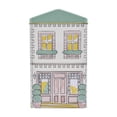 thumbnail image 4 of Holiday Time Maison De Noel Collection Modern Village House Shaped Storage Tin with Lid, Festive Food Storage Container, 4 of 7
