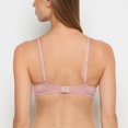 thumbnail image 3 of Cotton Push Up Bra in Sheer Mauve, 3 of 4