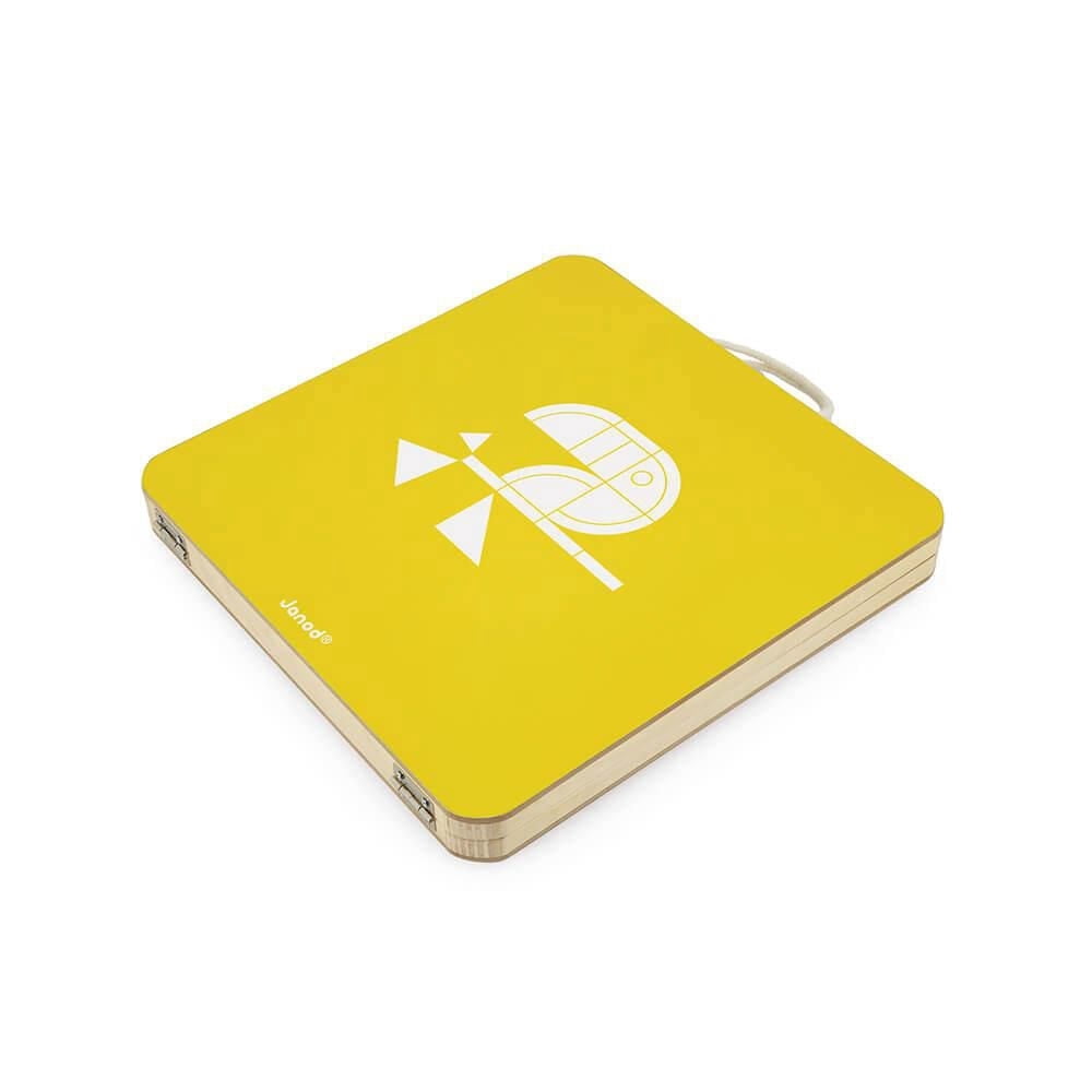 Janod - Puzzle Animal Magnétique - Jouet Tangram Éducatif Portable - Tout-Petits Enfants - Âge 3-6 Ans - J02585