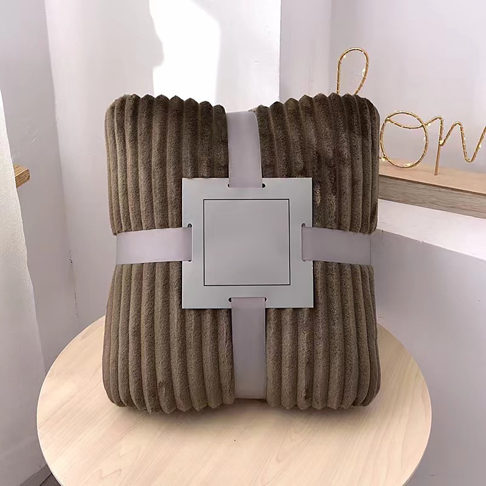 Flannel Blanket Soft Warm Bed Blanket Sofa Throw Blanket