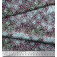 thumbnail image 2 of Soimoi Rayon Fabric Curve Diamond Geometric Print Fabric by the Yard 42 Inch Wide, 2 of 3