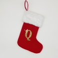 thumbnail image 2 of Christmas Stocking Holiday Gift Bag With 3D Legs Old Man Doll Design For Tree Or Bedside Decor 20 cm x 30 cm, 2 of 2