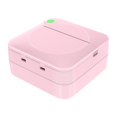 thumbnail image 3 of Mini Pocket Printer Thermal Printer For Smart Phone Portable Thermal Printer For Pictures And Retro-Style Photos Inkless Printer Gift For Travel Study Home Office  C9 Pink, 3 of 8