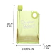 thumbnail image 3 of Yhmxh Water Bottle -Cups Stereoscopic Book Kettle. A5 Notebook Transparent Plastic Kettle book kettle, 3 of 3