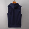 thumbnail image 4 of Qertyioot Gilet Sans Manches à Capuche pour Hommes, 4 of 7