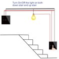 thumbnail image 2 of Mistaha 2-Way Wi-Fi Smart Switch Light Switch Voice Control, Remote Control, Touch Control Compatible with Home Schedule, Timer, Countdown Needs Neutral Wire No Hub Required 95-, 2 of 8