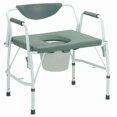 thumbnail image 2 of 11135-1 - Bariatric Drop Arm Bedside Commode Chair, 2 of 3