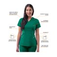 thumbnail image 3 of Adar Pro Sarraus pour Femmes - Haut de Sarrau Péplum Ajusté, 3 of 6