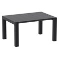 thumbnail image 3 of Loft Outdoor Dining Set with 6 Arm Chairs and 55 inch Extension Table Black, 3 of 5