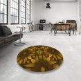 thumbnail image 4 of Ahgly Company Machine Washable Indoor Rectangle Transitional Night Red Area Rugs, 2' x 4', 4 of 7