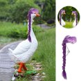 thumbnail image 1 of REK Durable Pet Toy For Large Birds Indoor Outdoor Goose High Temperature Synthetic Hair Wig Design Chewing Activity, 1 of 5
