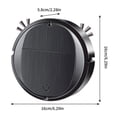 thumbnail image 3 of HOZADOIE Sweeping Robot Cleaning Supplies Sweeping Robot Mop Sweep and Suction Three-In-One Cleaning Machine Lazy Vacuum Cleaner Home Appliances Small Gifts, 3 of 4