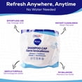 thumbnail image 2 of MedVance No Rinse Shampoo Cap | Rinse Free Shower Cap that Shampoos & Conditions | PH Balanced & Hypoallergenic Waterless Hair Wash | 3 Pack, 2 of 5