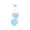Sky Blue, variant on Hearth & Gear Macaron Phone Screen Cleaning Wipes Gentle Microfiber Cloths For All Mobile Devices And Eyewear Daily Use