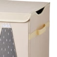 thumbnail image 3 of 3 Sprouts Children's Nursery Room Soft Fabric Storage Trunk Toy Chest Box, Sloth, 3 of 7