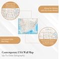 thumbnail image 2 of Contemporary Laminated Wall Map, United States, 2 of 3