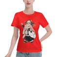 thumbnail image 1 of T-Shirt Basique à Manches Courtes pour Femmes Demon Slayer : Koiju et Nidouzi, 1 of 6