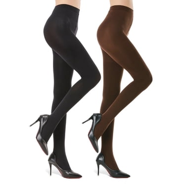 G&Y 2 Paires de Collants Semi-Opaques pour Femmes - Collants en Microfibre 70D à Taille Gainante