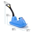 thumbnail image 2 of Step2 Push Around Sled for Toddlers, Ride-On Snow Sled with Push Handle, Outdoor Winter Toy, Ages 1.5–4 Years, 2 of 8