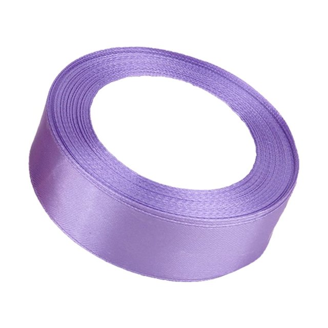 Gift Ribbon Wedding Decorations Clothes Making Supply DIY Craft good texture; which Accessories Light-weight Polyester Ribbons for Ornaments Violet 21