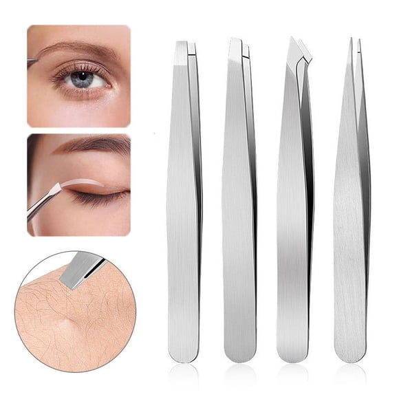 mtvxesu Eyebrow Tweezers Stainless Steel Hair Plucker For Women Multi-purpose Sale