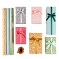 thumbnail image 2 of Wrapping Paper Sheets,Birthday Wrapping Paper Included 6 Pcs Gift Wrap Papers,Ribbon Present Gift Wrapping Paper, 2 of 7