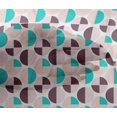 thumbnail image 4 of oneOone Viscose Chiffon Fabric Circle Geometric Â Printed Craft Fabric BTY 42 Inch Wide, 4 of 4