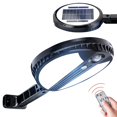 thumbnail image 4 of Outdoor Solar Street Light Rotating Human Body Induction Street Lamp 70pcs LED Beads Decorative Fence Light with Light Control for Garden Yard Hotel, 4 of 9