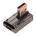 thumbnail image 2 of USB Male To Type C Female Adapter, Right Angle Lightweight Zinc Alloy Shell Plug and Play USB To USB C Adapter  for Cell Phones, 2 of 7