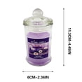 thumbnail image 2 of RXIRUCGD 1pc 90g Transparent Soy Wax Scented Candle In Clear Glass Jar, Suitable For Home Decoration And Romantic Gift, 2 of 4