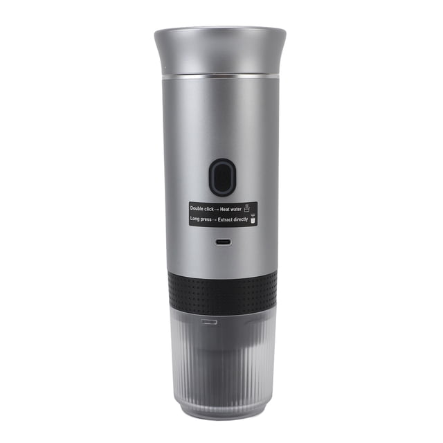 Machine à Café de Voyage, Cafetière Électrique Portable en Acier Inoxydable 304 Étanche aux Fuites pour Voyage en VR